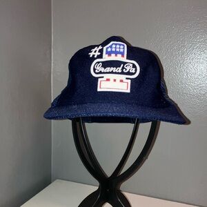 Navy Blue Trucker Hat SnapBack cap #1 Grandpa